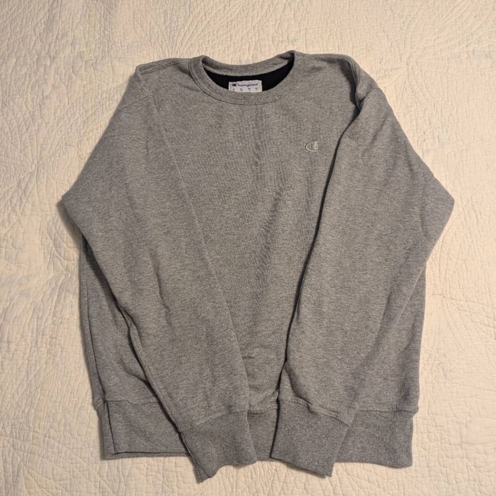 Champion gray sweatshirt